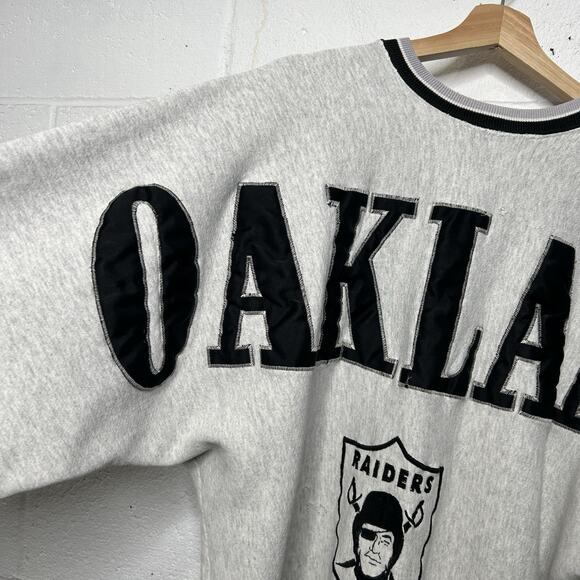 Vintage Legends Athletics NFL "Los Angeles Raiders" Spellout - Picture 2 of 10